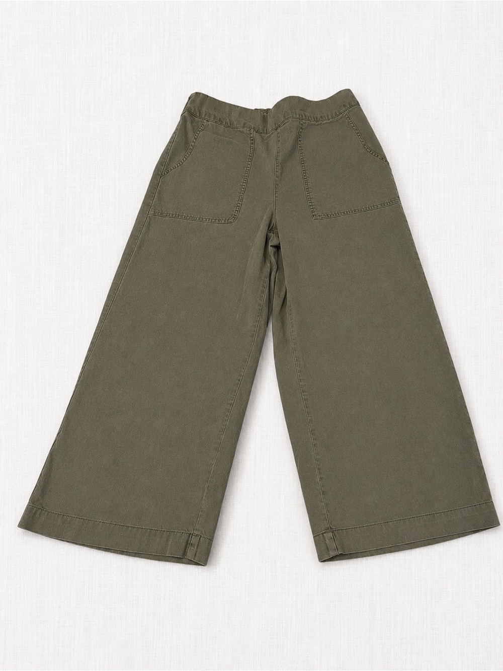 Nicole Miller Olive Wide-Leg Kids Utility Pants